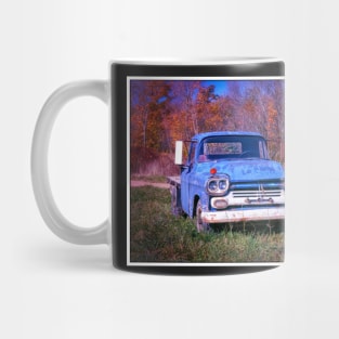 Tired Old Truck in Autumn Mug